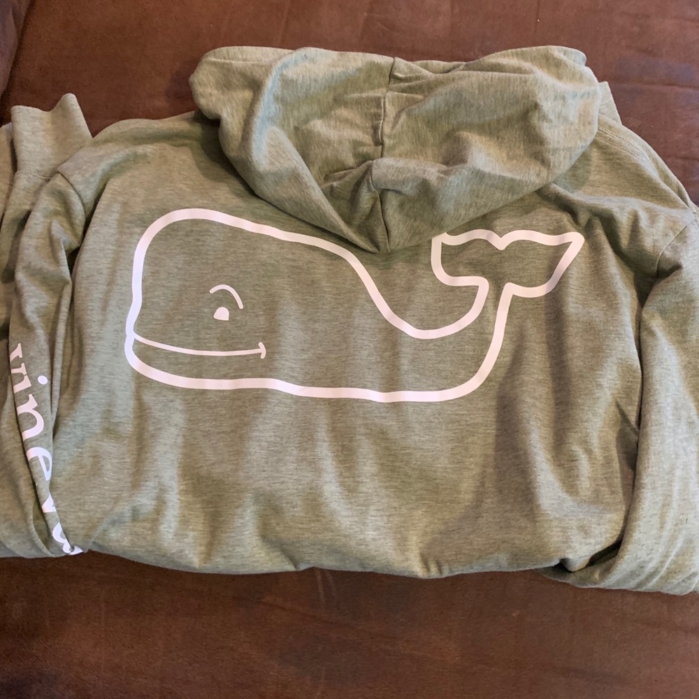Olive Green Vineyard Vines Hoodie